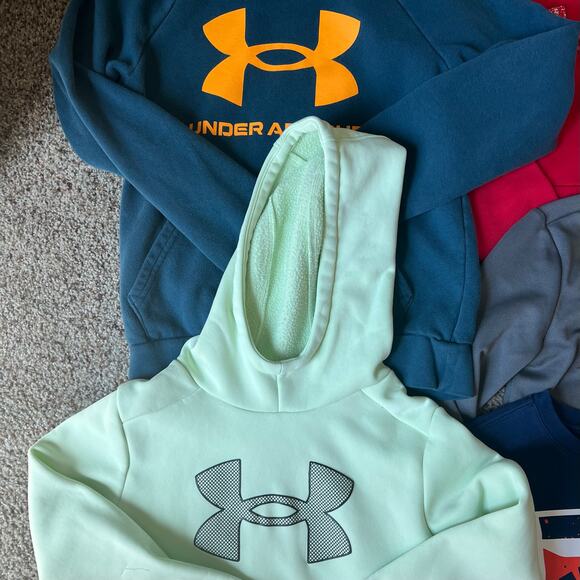 Boys Hoodies Lot, Medium, 8/10, Under Armour, Nike, Adidas, Athletic, Warm - Picture 2 of 11